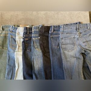 Boys size 7 jeans - LOT of 8